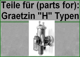 Teile/parts: Graetzin "H"-Type------(Z.B. Graetzin H24/24 usw)